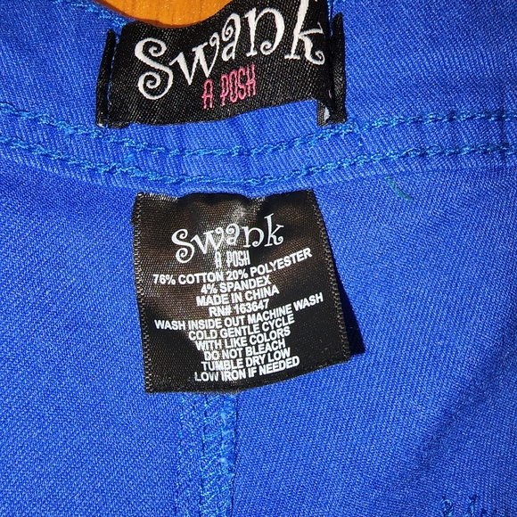 Blue SuperGA High Waist Stretchy Jeans - Picture 3 of 3